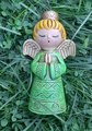 Vintage Japanese Angel Candleholders, Mid Century Christmas Decor (Set of 2)