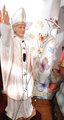 Saint John Paul II Resin Figure, Catholic Pope Statue, Christian Home Decoration (13 Inch)
