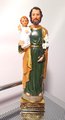 St. Joseph and Child Jesus Figure, Religious Tabletop Statue, Renaissance Collection Home Décor  Style 9 Inch Venerated Catholic Church