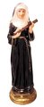 Vintage Saint Rita of Cascia Statue was an Italian Augustinian Nun experienced as a partial stigmata "Patroness of Impossible Causes"