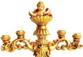 French Style Holy Family Candle 13.8"   Beautiful Protection Statue for All Families and Homes
