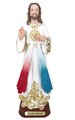 Divine Mercy Jesus Statue 9 Inch Catholic Religious Figurine, Resin Christ Sculpture for Home Altar Decor Spiritual Christian Gifts Prayer