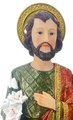 The Holy Family  16" consists of the Child Jesus, the Virgin Mary, and Saint Joseph Beautiful Protection Statue for All Families and Homes