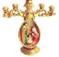 French Style Holy Family Candle 13.8"   Beautiful Protection Statue for All Families and Homes