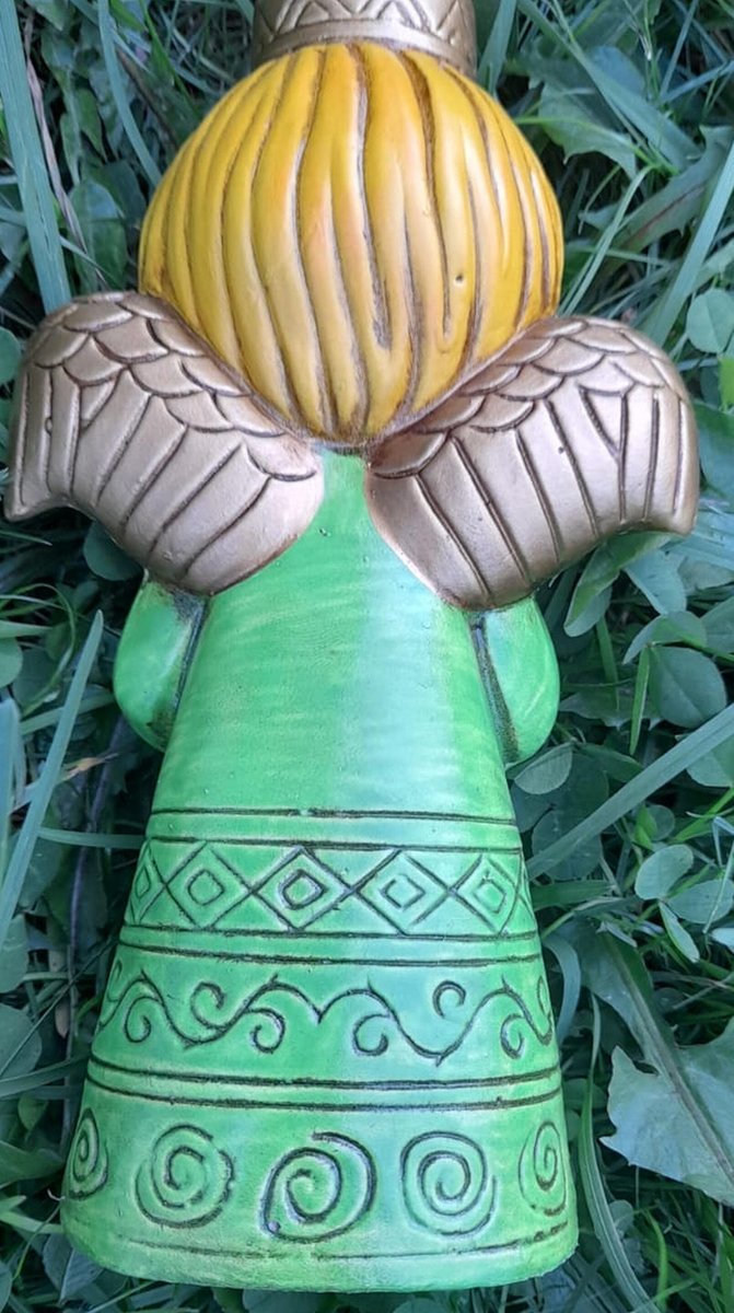 Vintage Japanese Angel Candleholders, Mid Century Christmas Decor (Set of 2)