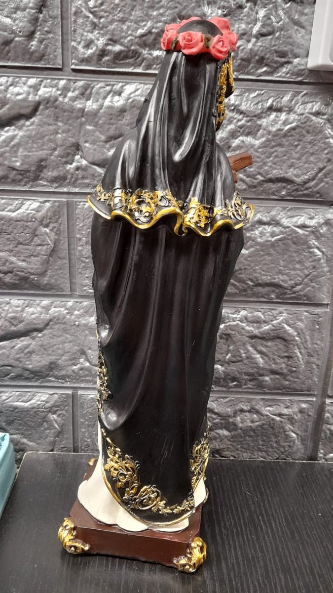Saint Therese Statue, 13 Inch Resin, Roman Catholic Church