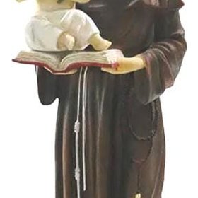 St. Anthony San Antonio Statue Renaissance Collection Home Décor  Style 13 Inch Venerated Catholic Church
